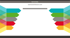 Desktop Screenshot of obertrand-lifewave.com